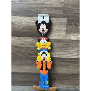 Walt Disney World Back Scratcher Mickey Mouse Donald Duck Goofy 15" Vintage